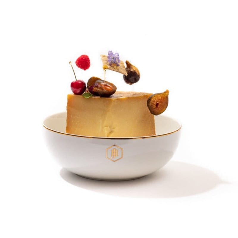 Jan Dinner Plate Jan Gold Rimmed Cereal Bowl JH-000021 (7208831320153)