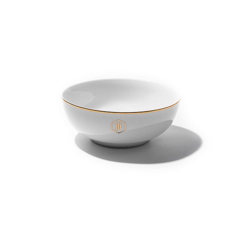Jan Dinner Plate Jan Gold Rimmed Cereal Bowl JH-000021 (7208831320153)