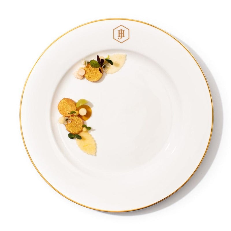 Jan Dinner Plate Jan Gold Rimmed Charger JH-000017 (7208834924633)