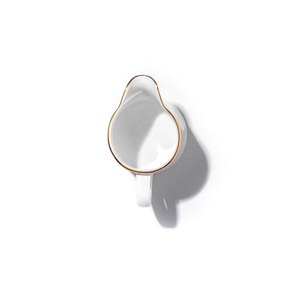 Jan Dinner Plate Jan Gold Rimmed Creamer JH-000028 (7208912093273)
