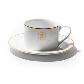 Jan Dinner Plate Jan Gold Rimmed Cup & Saucer JH-000023 (7208897118297)