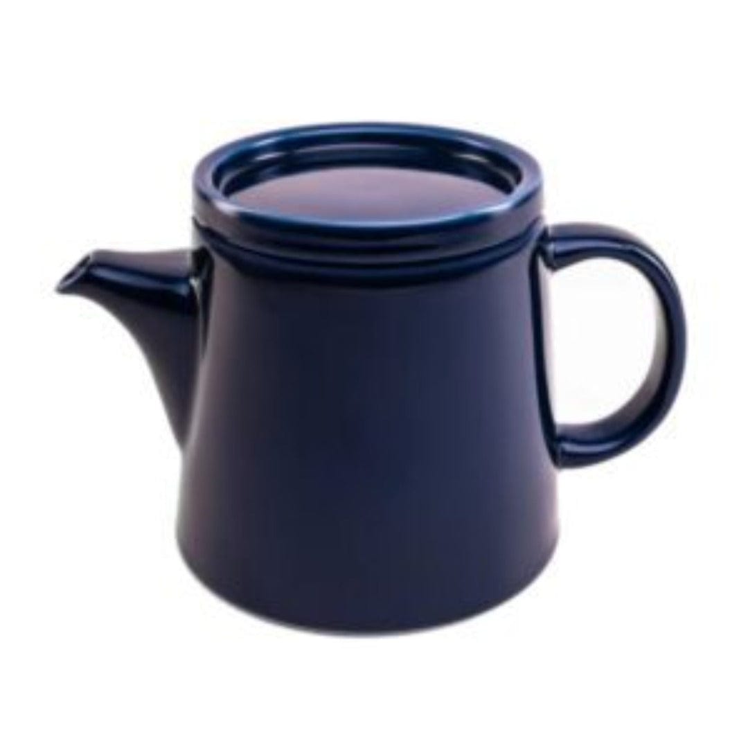 Jan Teapot Jan Flat Stackable Tea Pot 1200ml Cobalt Blue JH-000097 (7134997348441)