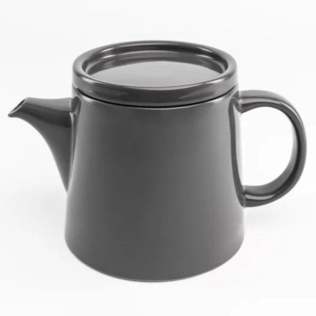 Jan Teapot Jan Flat Stackable Tea Pot 1200ml Dark Grey JH-000060 (7134986666073)