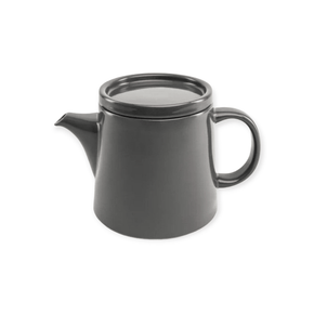 Jan Teapot Jan Flat Stackable Tea Pot 1200ml Dark Grey JH-000060 (7134986666073)