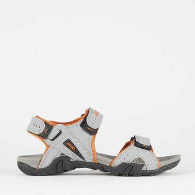 Jeep Size 7 Jeep Hurricane Adventure Sandals Grey (7156432011353)