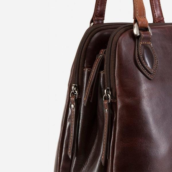 Jekyll & Hide Ladies Handbags TOBACCO Jekyll & Hide Oxford Leather Handbags Tobacco (4728922964057)
