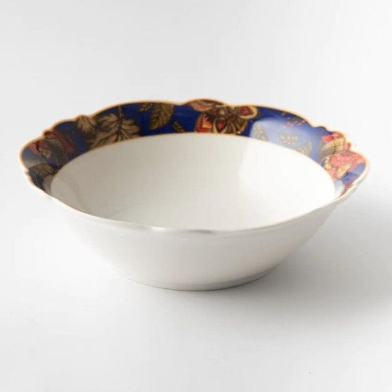 Jenna Clifford BOWL Jenna Clifford Blue Fern Cereal Bowl 17.8cm JC7165 (2061592690777)