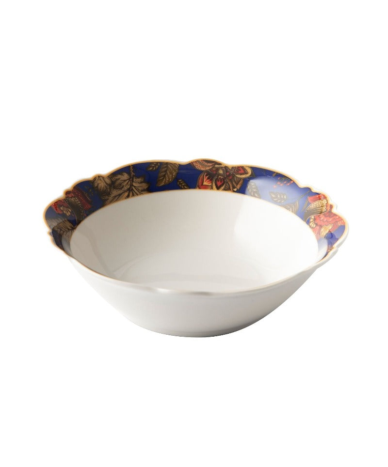Jenna Clifford BOWL Jenna Clifford Blue Fern Cereal Bowl 17.8cm JC7165 (2061592690777)