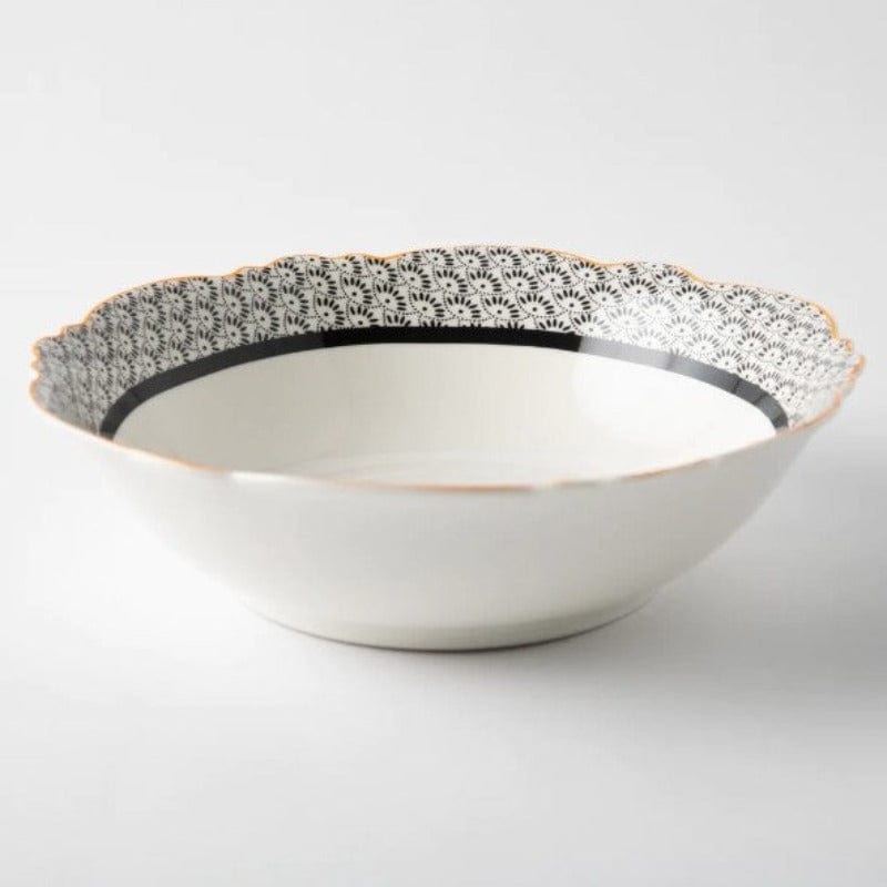 Jenna Clifford BOWL Jenna Clifford Midnight Bloom Salad Bowl 23cm JC7155 (4200686288985)