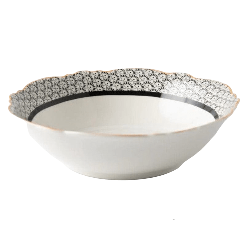 Jenna Clifford BOWL Jenna Clifford Midnight Bloom Salad Bowl 23cm JC7155 (4200686288985)