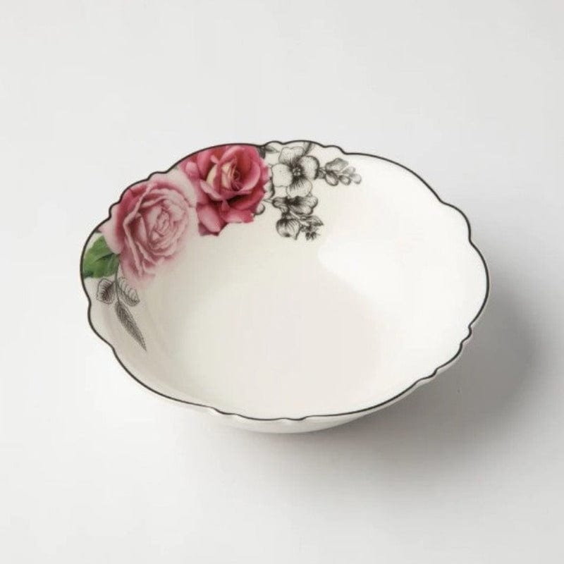 Jenna Clifford BOWL Jenna Clifford Wavy Rose Cereal Bowl 17.8cm (2061796311129)
