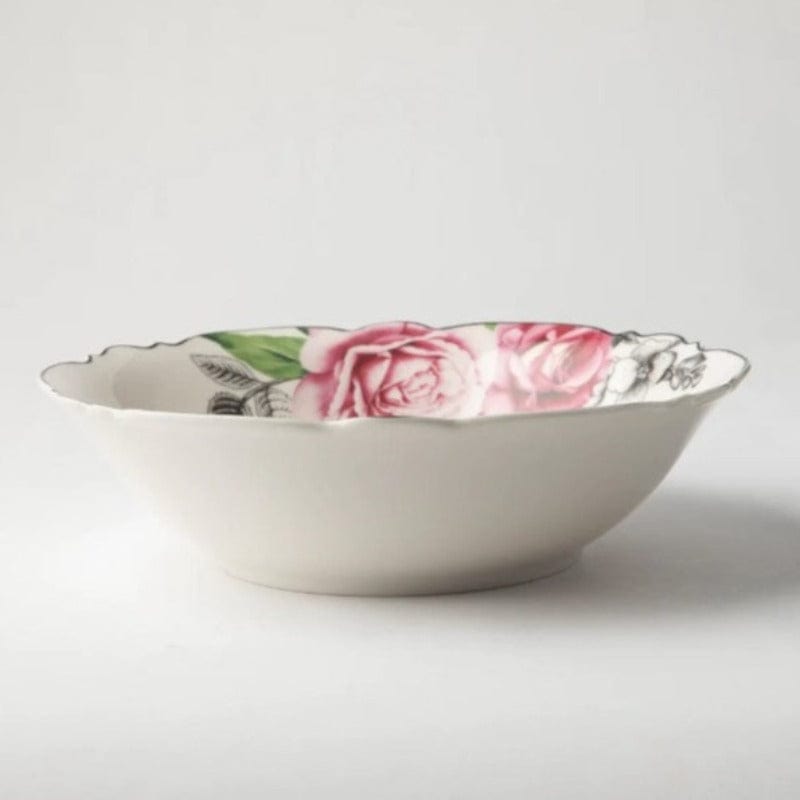 Jenna Clifford BOWL Jenna Clifford Wavy Rose Salad Bowl 23.5cm (2061711310937)