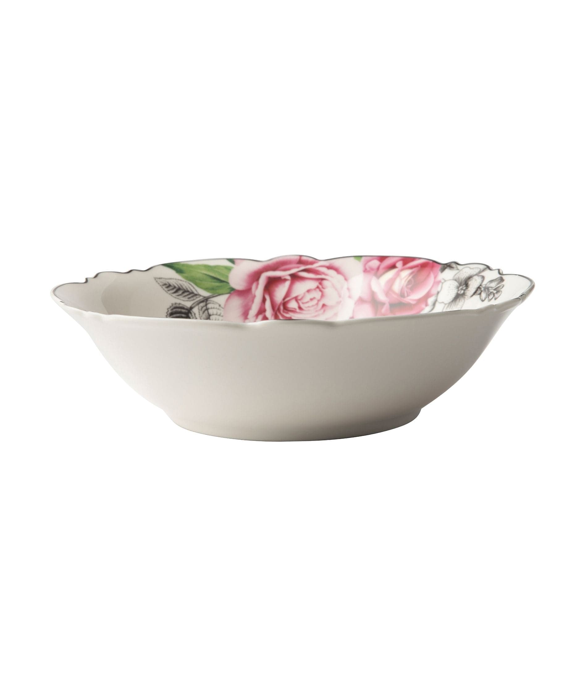 Jenna Clifford BOWL Jenna Clifford Wavy Rose Salad Bowl 23.5cm (2061711310937)