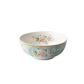 Jenna Clifford Bowls Jenna Clifford Green Floral 15cm Cereal Bowl Set Of 4 (4462810333273)