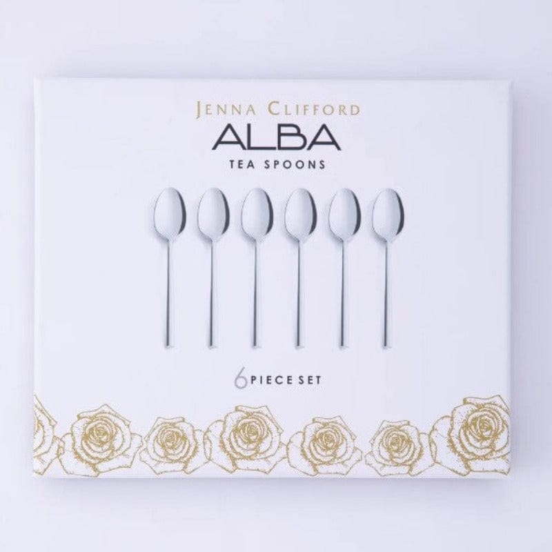 Jenna Clifford CUTLERY Jenna Clifford Alba 6 Piece Teaspoon Set JC7148 (2061579944025)
