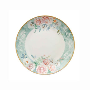 Jenna Clifford Dinner Plate Jenna Clifford Green Floral 27cm Dinner Plate Set Of 4 (2061816594521)