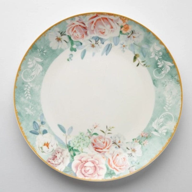 Jenna Clifford Dinner Plate Jenna Clifford Green Floral Charger 30cm JC7109 (2061780287577)