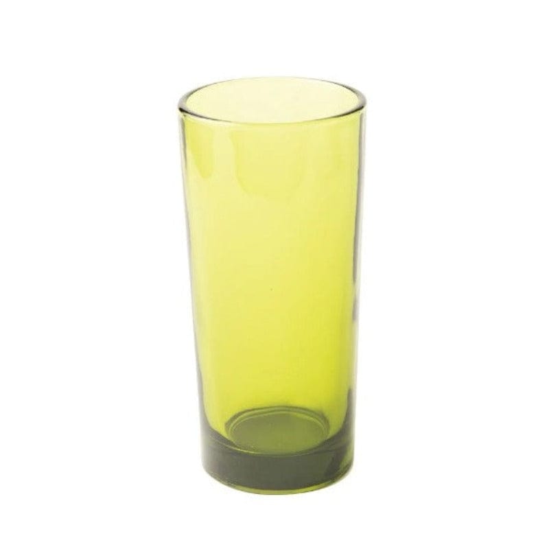 Jenna Clifford GLASS Jenna Clifford Solid Colour Hi Ball Green Set Of 4 (2061694337113)
