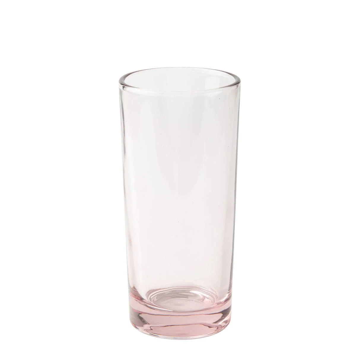 Jenna Clifford GLASS Jenna Clifford Solid Colour Hi Ball Pink Set Of 4 (2061593739353)