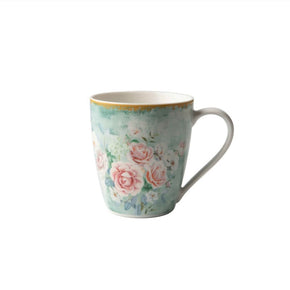 Jenna Clifford MUG Jenna Clifford Green Floral Mug 350ml JC7118 (2061550780505)