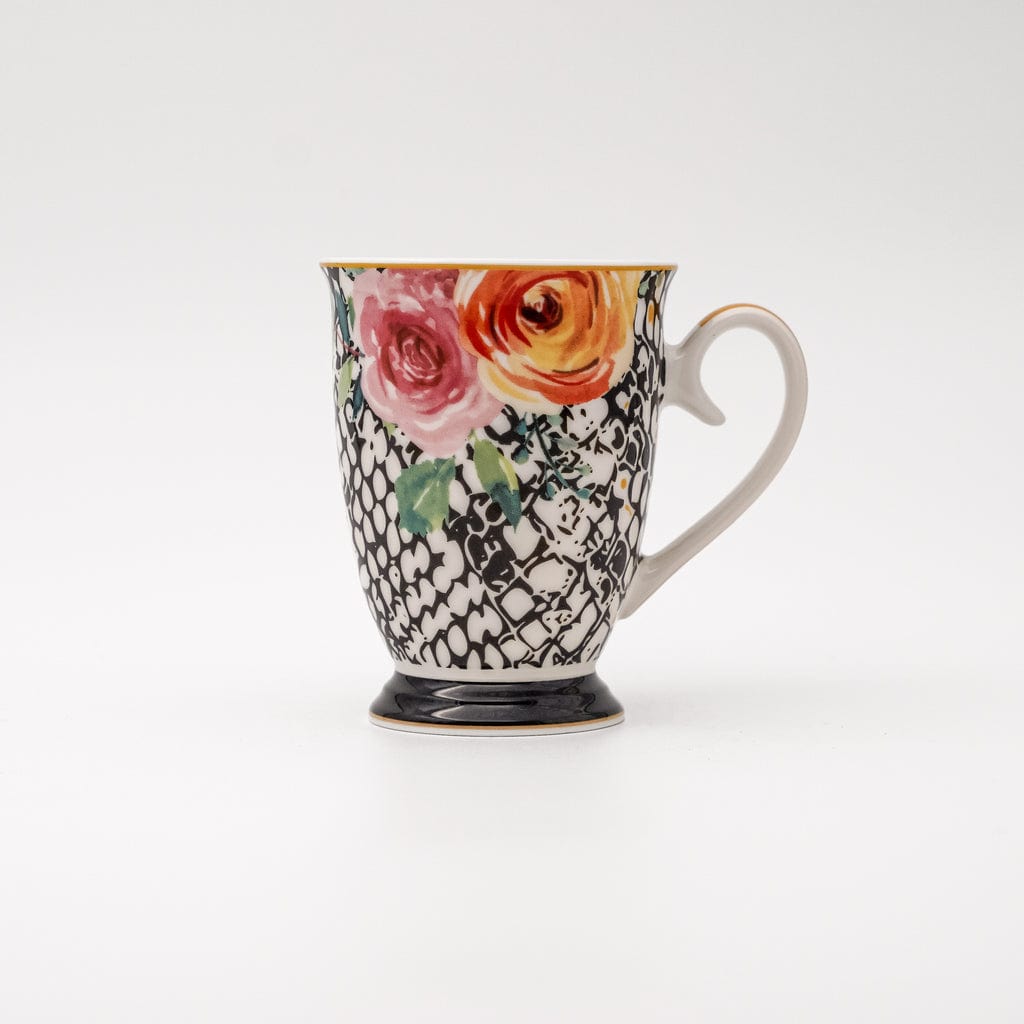 Jenna Clifford MUG Jenna Clifford Peach Rose Coffee Mug In Gift Box JC-7250 (7208189526105)