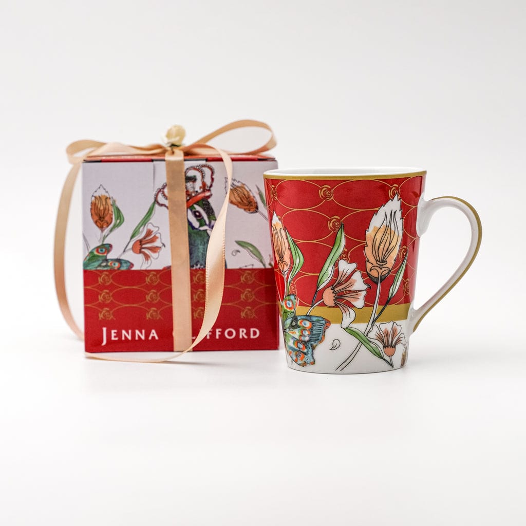 Jenna Clifford MUG Jenna Clifford Peacock Coffee Mug JC-7249 (7208192475225)