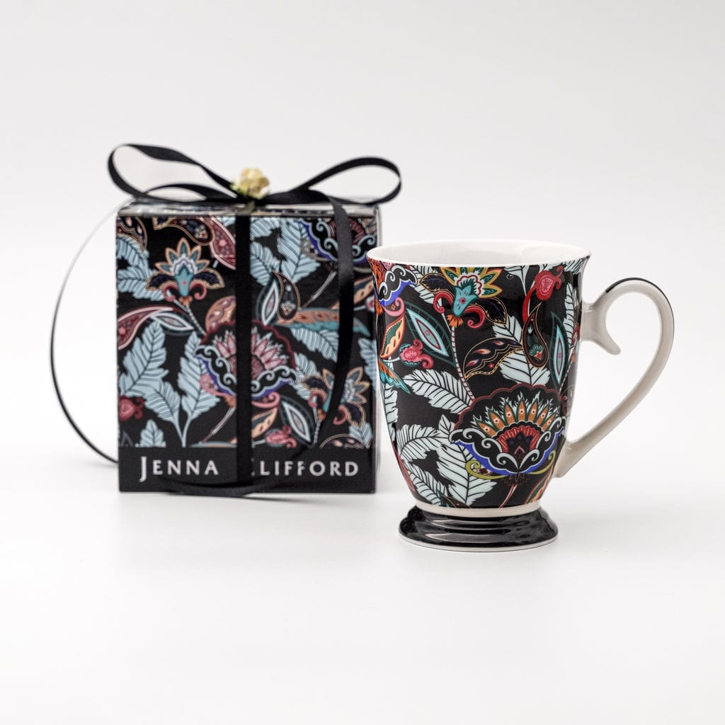 Jenna Clifford MUG Jenna Clifford Petal Stem Coffee Mug In Gift Box JC-7252 (7208182775897)