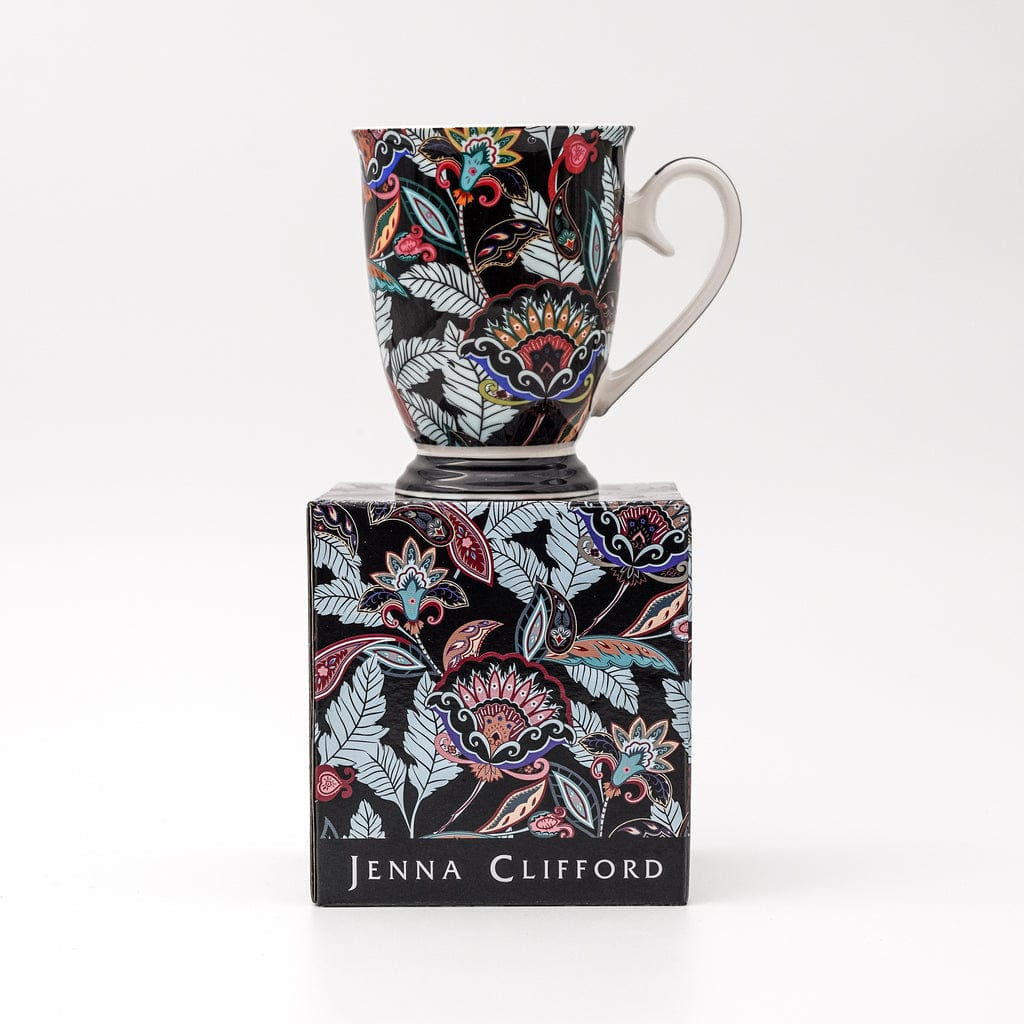 Jenna Clifford MUG Jenna Clifford Petal Stem Coffee Mug In Gift Box JC-7252 (7208182775897)