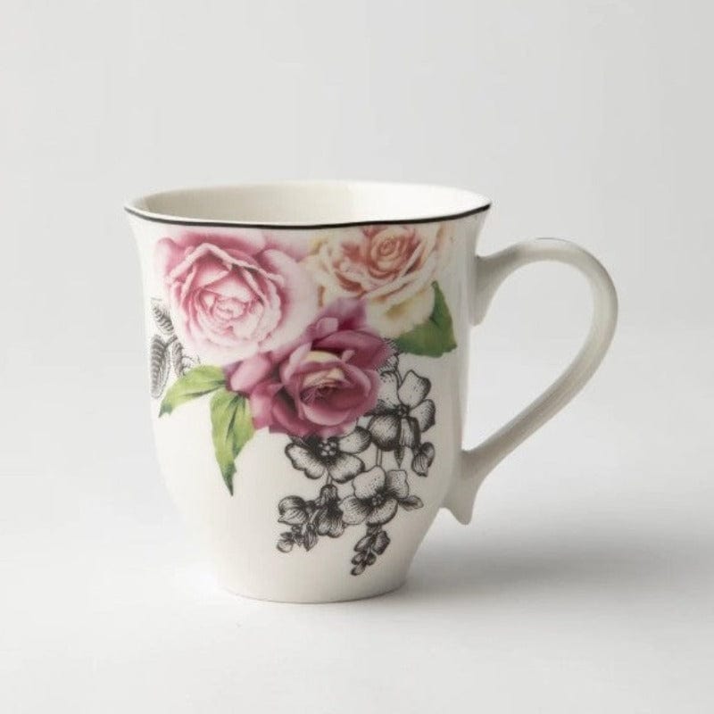 Jenna Clifford MUG Jenna Clifford Wavy Rose Mug 400ml (2061580370009)