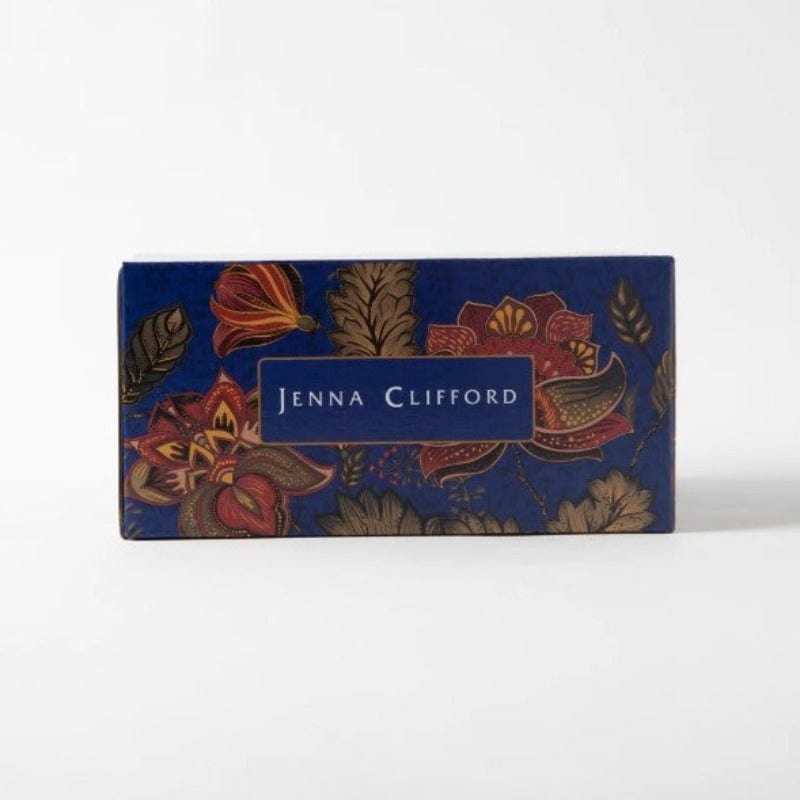 Jenna Clifford MUGS Jenna Clifford Blue Fern Cup & Saucer 150ml In Gift Box (2061831536729)