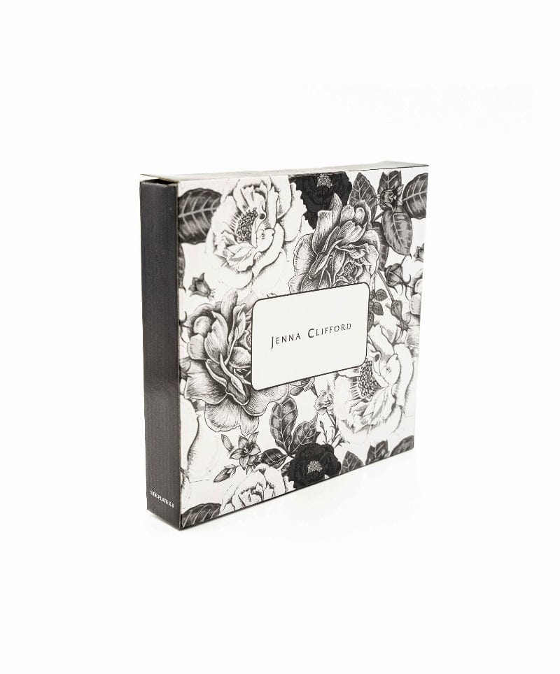 Jenna Clifford Side Plate Jenna Clifford Black Rose Side Plate Set of 4 (7140043391065)