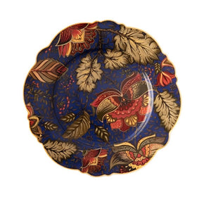Jenna Clifford Side Plate Jenna Clifford Blue Fern Side Plate JC7165 (2061726023769)