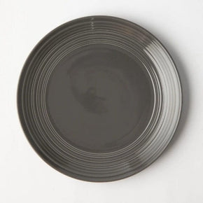 Jenna Clifford Side Plate Jenna Clifford Embossed Lines Side Plate 21cm Grey (2061817053273)