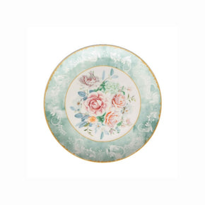 Jenna Clifford Side Plate Jenna Clifford Green Floral 21cm Side Plate Set of 4 (2061851492441)