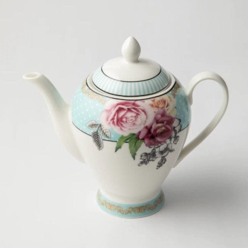 Jenna Clifford Teapot Jenna Clifford Wavy Rose Teapot 900ml (4295384891481)