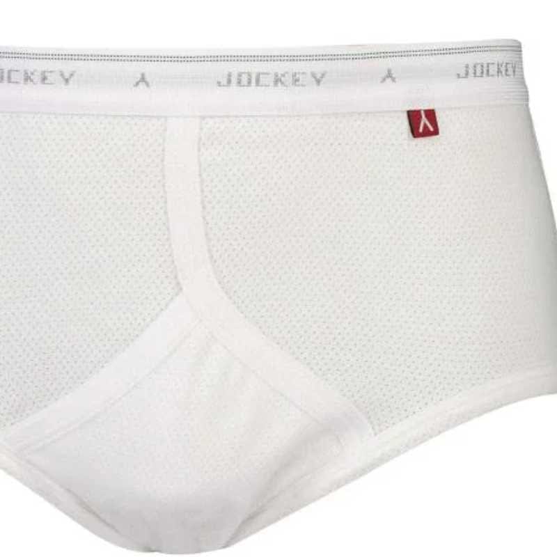 Jockey Clothing Jockey 2 Pack Y-Front Eyelet Briefs (4698851639385)