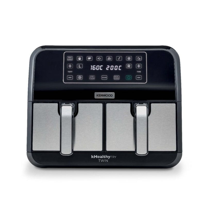 Kenwood AIR FRYER Kenwood Dual Air Fryer 8 Litre HFM75.000MB (7206041387097)