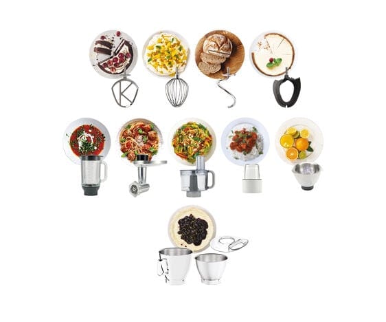 Kenwood Food Processor Kenwood Titanium Chef Baker XL Silver KVL85.704SI (7157232861273)