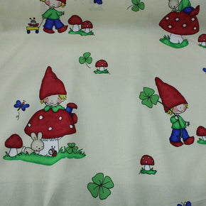 Kids Fabrics Kids Fabrics Cotton Kids Fabric 2229 Dwarfs Print (6568515403865)