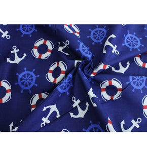 Kids Fabrics Kids Fabrics Printed cotton Sheeting Anchor 240CM (6537332359257)
