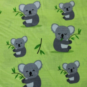 Kids Fabrics Kids Fabrics Printed cotton Sheeting Elephant 240CM (6537339797593)