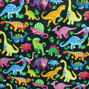 Kids Fabrics Kids Fabrics Printed Polycotton Dinosaur 240CM (4784003973209)