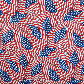 Kids Fabrics Kids Fabrics Ptd Poly Cotton American Flag 240CM (4783999778905)