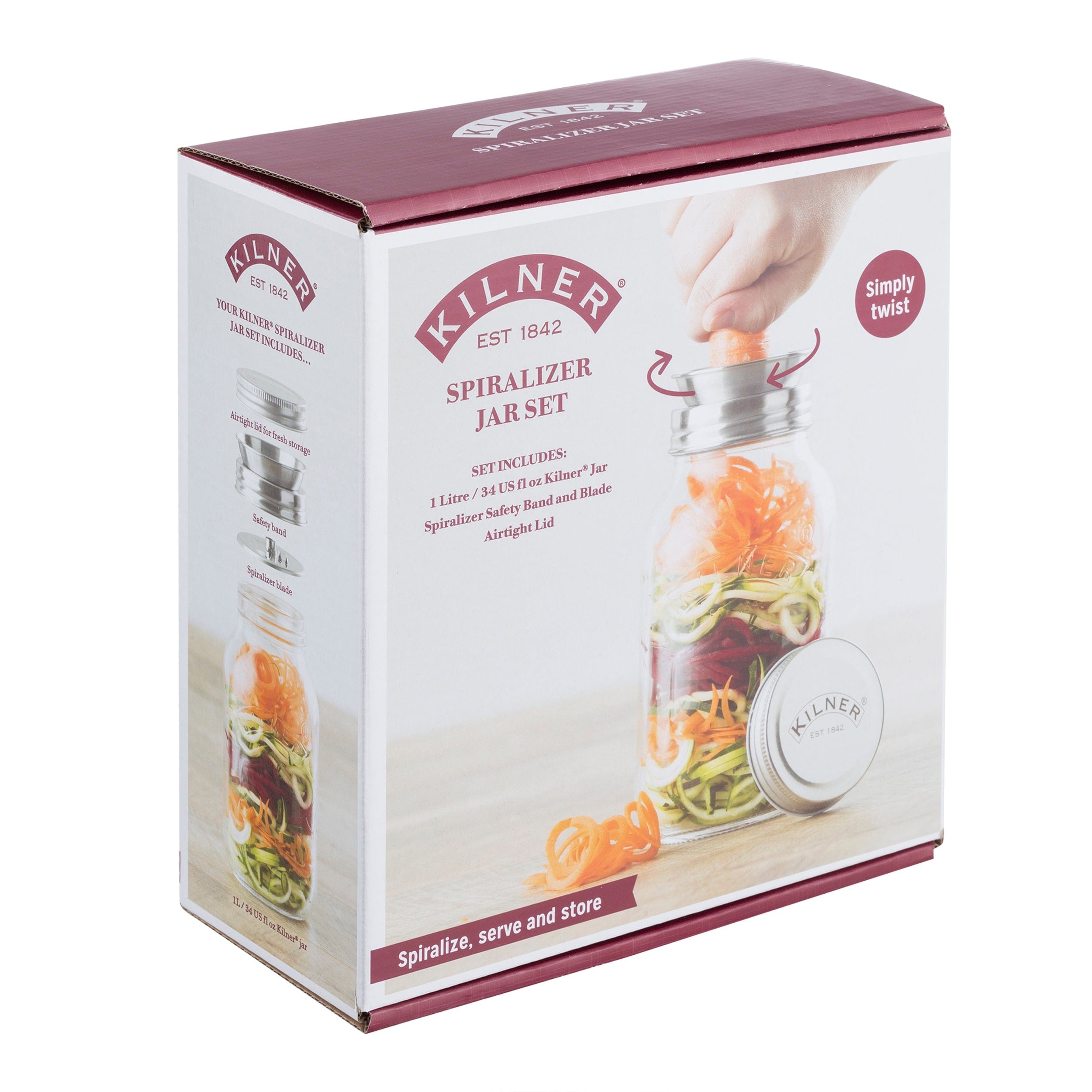 Kilner Fermentation Kilner Spiralizer Set KL0025815 (7202216116313)