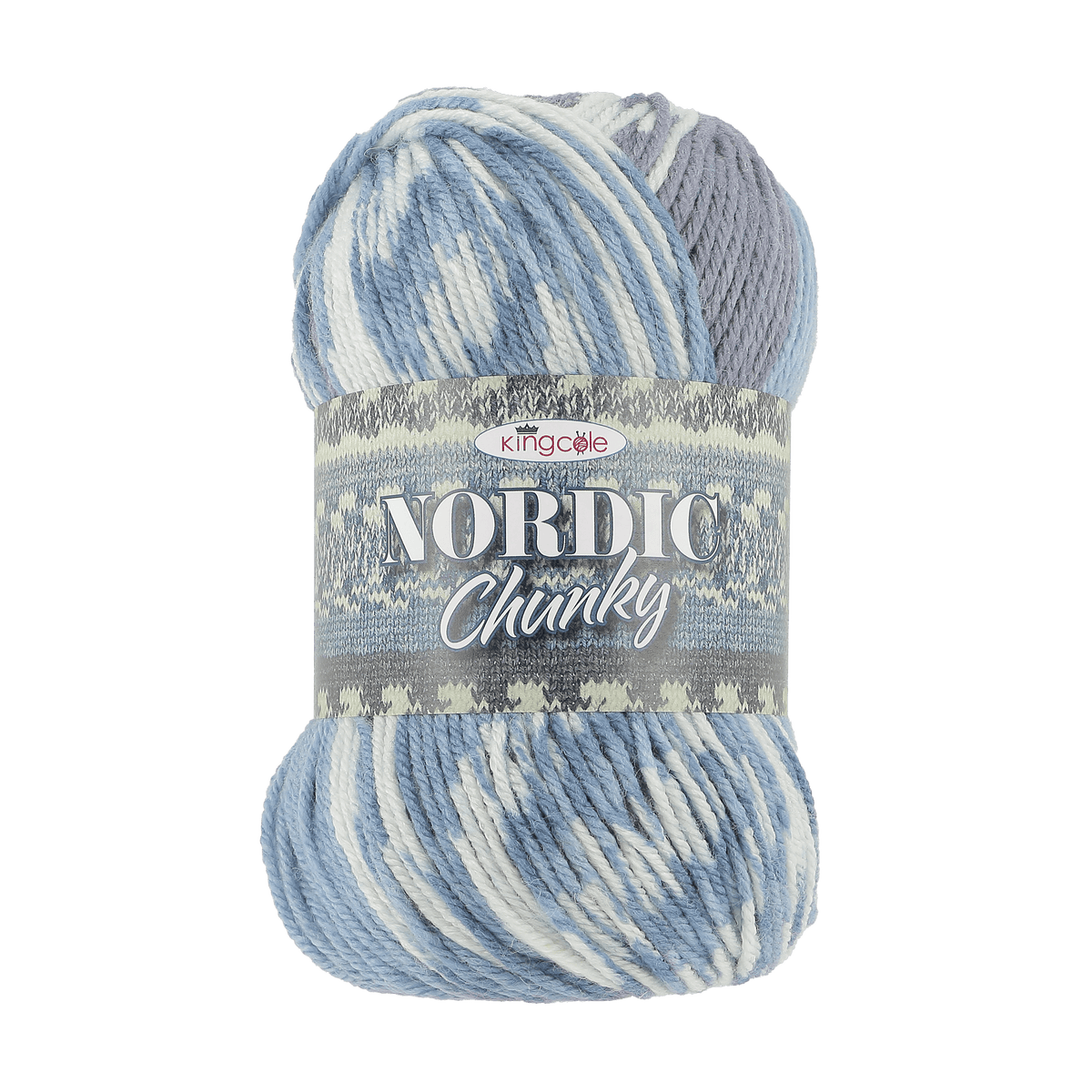KING COLE Habby Nordic Chunky Wool 150g (7278850408537)