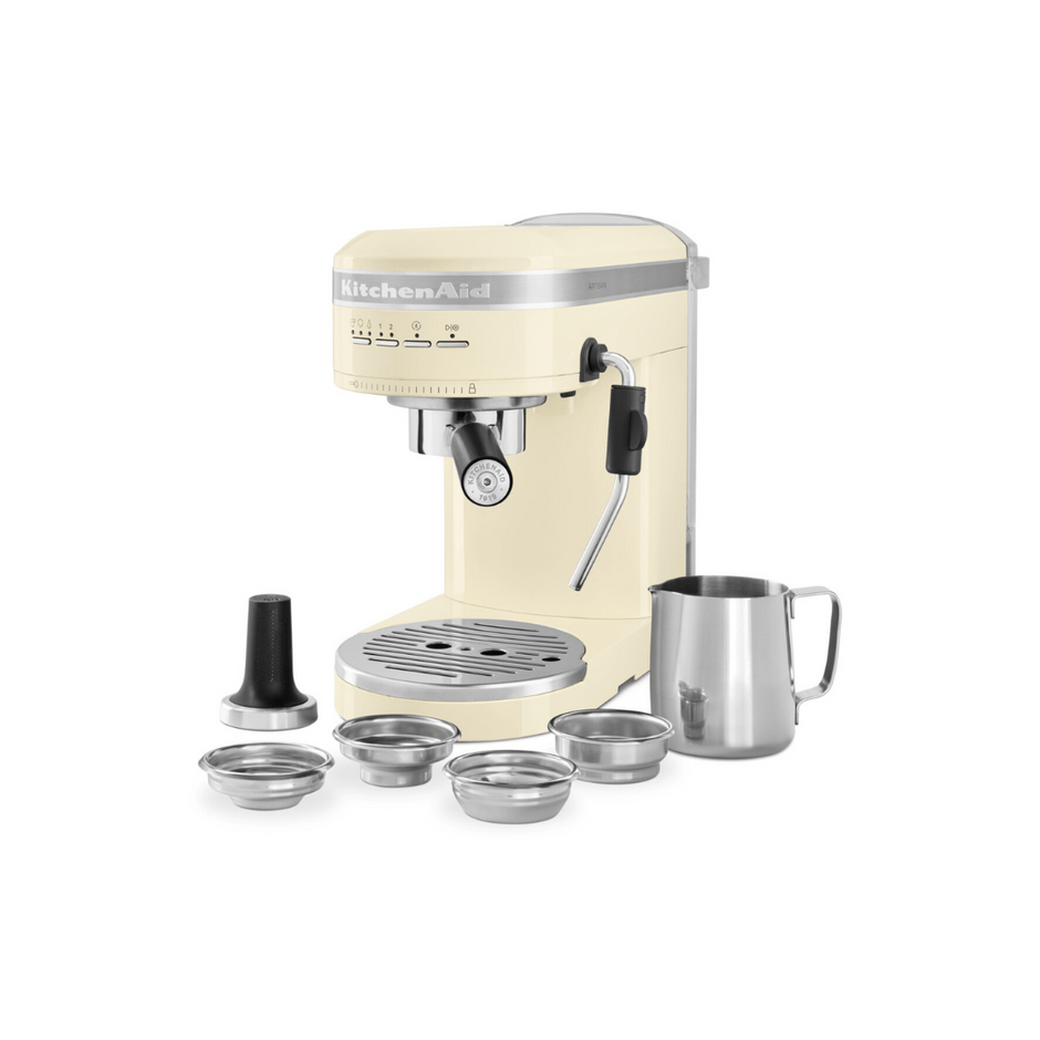 KitchenAid COFFEE MACHINE KitchenAid Espresso Machine Artisan Almond Cream 5KES6503EAC (7279933325401)