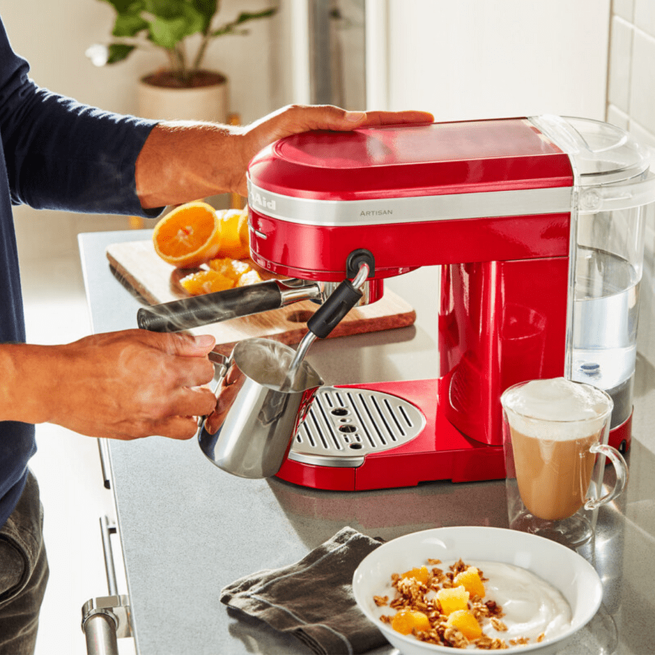 KitchenAid COFFEE MACHINE KitchenAid Espresso Machine Artisan Empire Red 5KES6503EER (7279941779545)