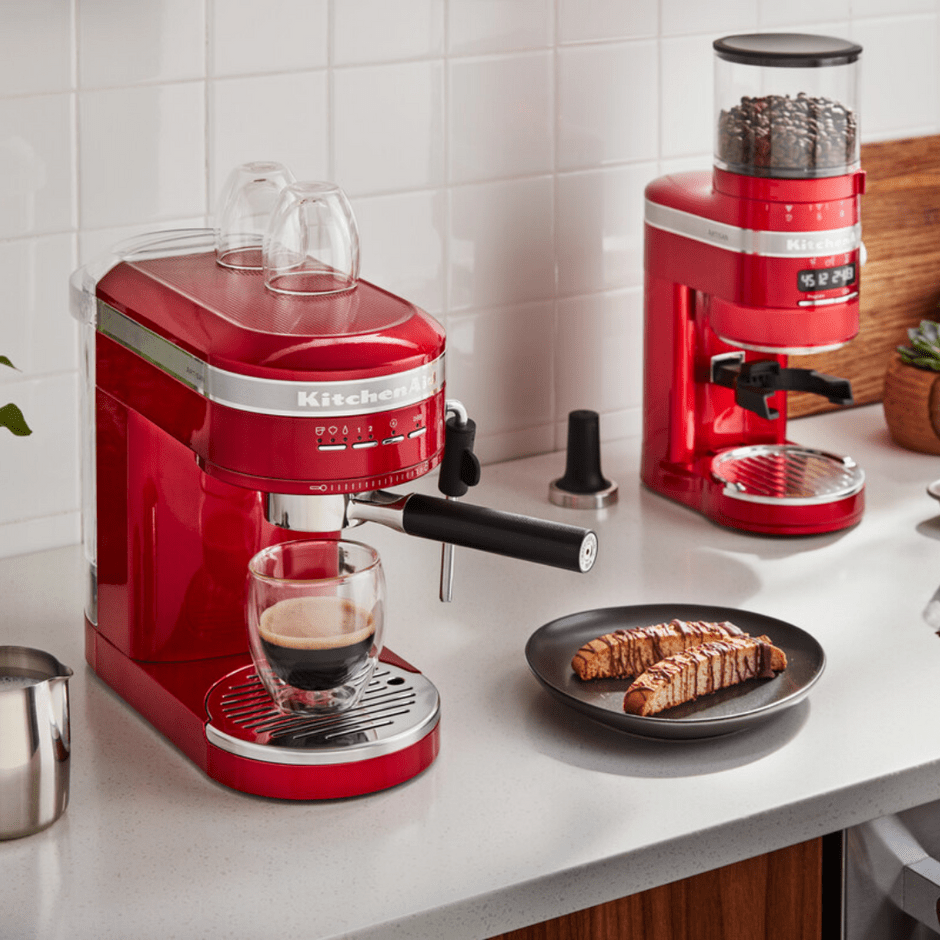KitchenAid COFFEE MACHINE KitchenAid Espresso Machine Artisan Empire Red 5KES6503EER (7279941779545)