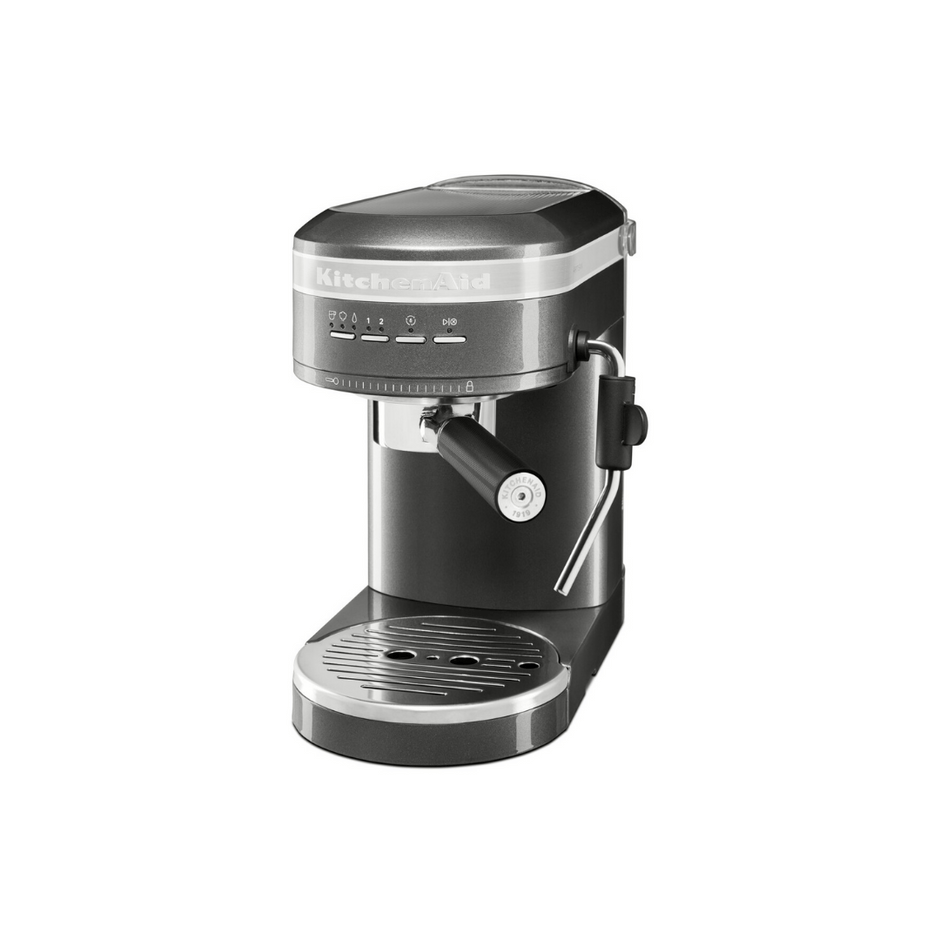 KitchenAid COFFEE MACHINE KitchenAid Espresso Machine Artisan Medallion Silver 5KES6503EMS (7279945023577)