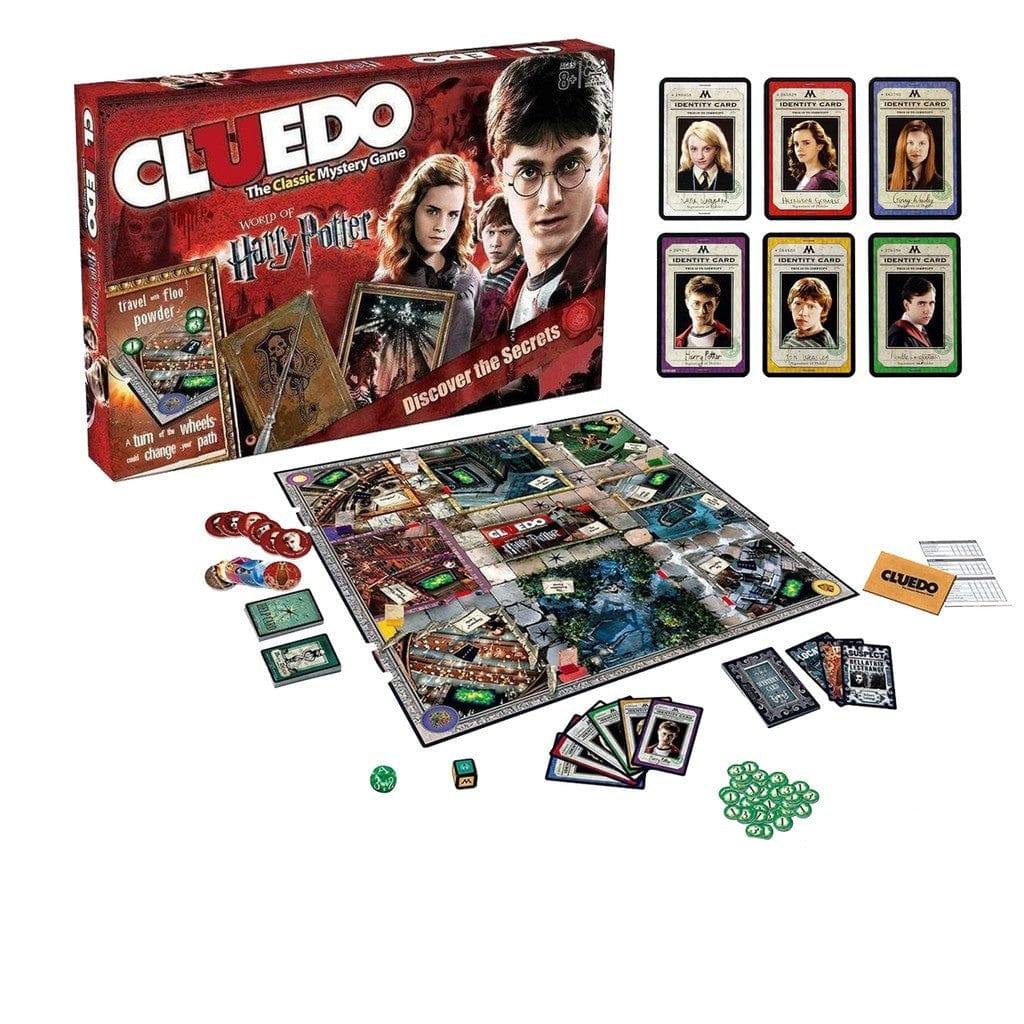 Cluedo Harry Potter Mystery Board Game TOB3882 for Sale ✔️ Lowest Price  Guaranteed